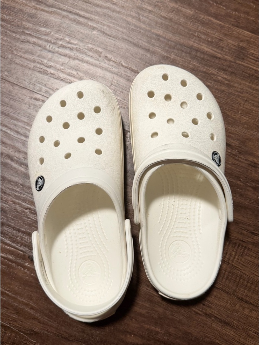 Crocs White Casual Clog Shoes